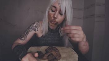 She craves to offer me her waste from the alluring Betty, the blonde fetish girl in the parlor [FullHD / 2020]